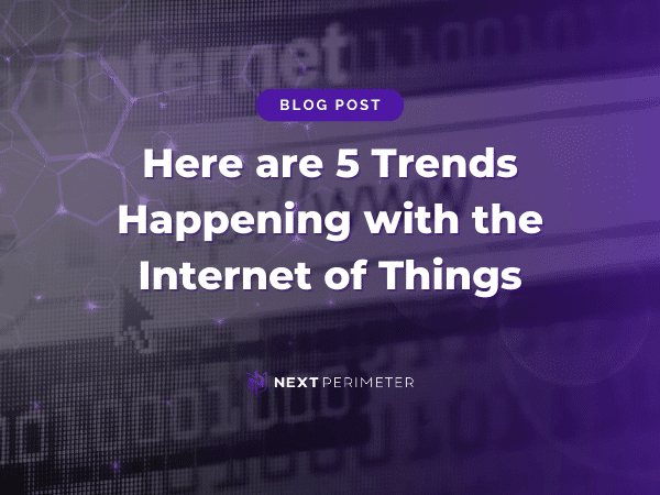 5 emerging trends in the Internet of Things (IoT) shaping technology, connectivity, and innovation in modern industries.