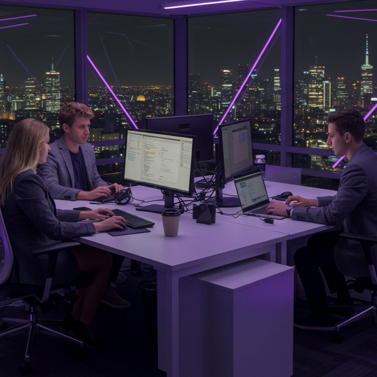 Modern Desktop Experience by Next Perimeter, offering secure, cloud-integrated workstations with pre-built templates and always-on security for productivity anywhere.