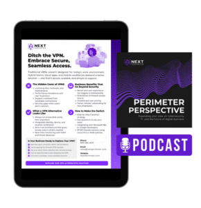 Preview of the downloadable PDF resource 'Ditch the VPN,' offering insights into Zero Trust access and modern secure remote connectivity solutions.