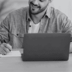 A smiling portrait of our satisfied customer, Frank G., next to his testimonial.